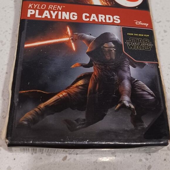 Star Wars Kylo Ren Playing Cards Cartamundi - Picture 2 of 6